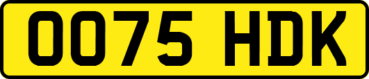 OO75HDK
