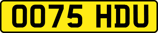 OO75HDU