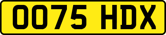 OO75HDX