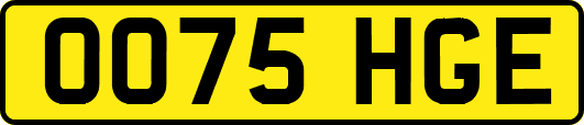 OO75HGE