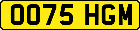 OO75HGM