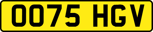 OO75HGV
