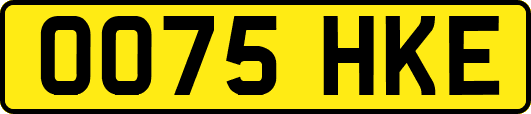 OO75HKE