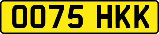 OO75HKK