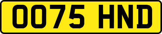 OO75HND