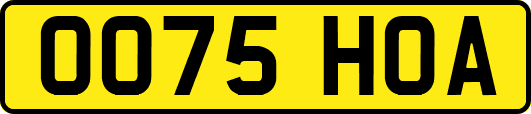 OO75HOA