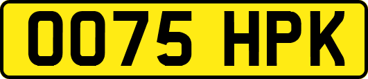 OO75HPK