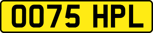OO75HPL