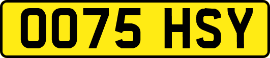 OO75HSY