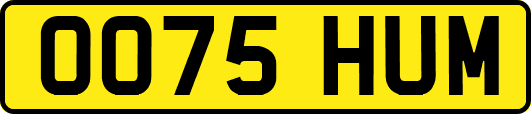OO75HUM
