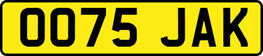 OO75JAK