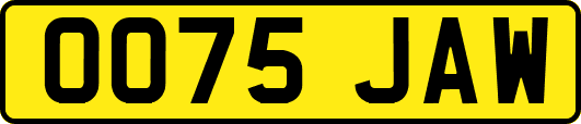 OO75JAW