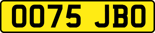 OO75JBO