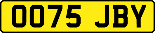 OO75JBY