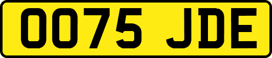OO75JDE
