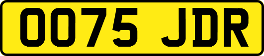 OO75JDR