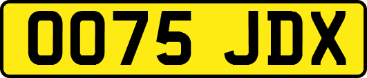 OO75JDX