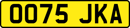 OO75JKA