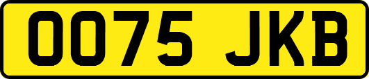 OO75JKB