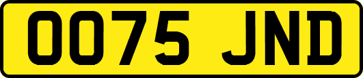 OO75JND