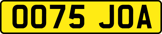 OO75JOA
