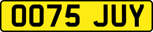 OO75JUY