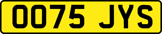 OO75JYS