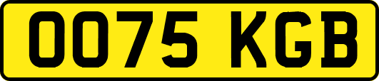 OO75KGB