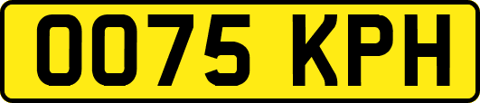 OO75KPH
