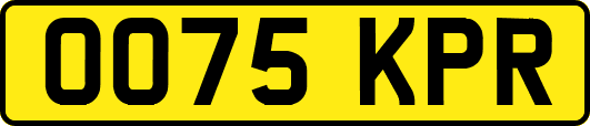 OO75KPR