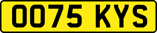 OO75KYS