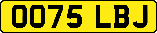 OO75LBJ