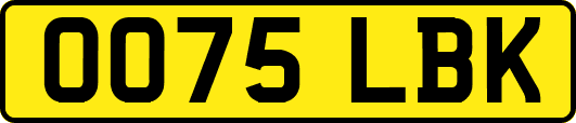 OO75LBK