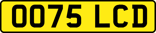 OO75LCD