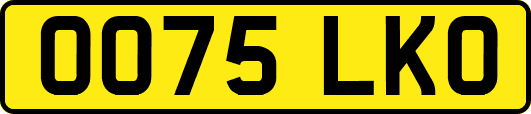 OO75LKO