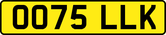 OO75LLK