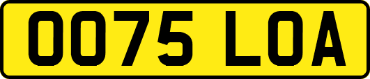OO75LOA