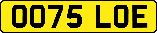OO75LOE