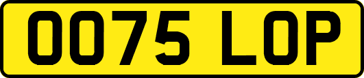 OO75LOP