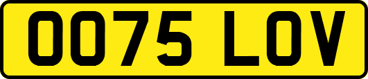 OO75LOV