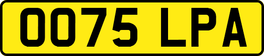 OO75LPA