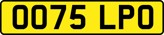 OO75LPO