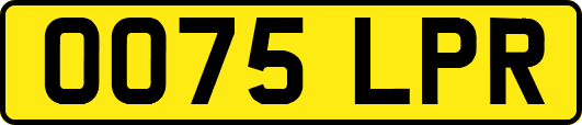 OO75LPR