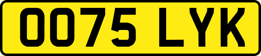 OO75LYK