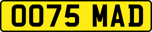 OO75MAD
