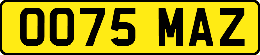 OO75MAZ