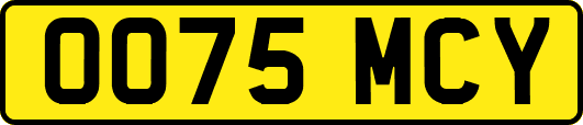 OO75MCY