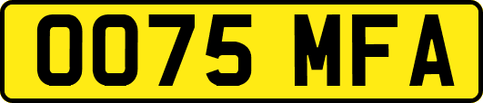 OO75MFA
