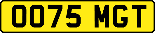 OO75MGT