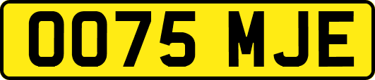 OO75MJE
